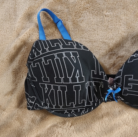 COCO Lingerie Black Printed Bra 40DDD - Picture 2 of 9